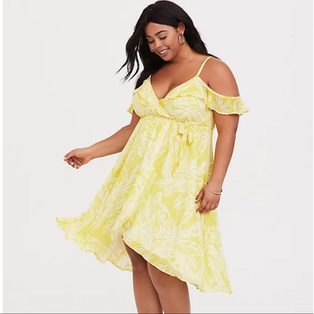 Torrid Chiffon Dress